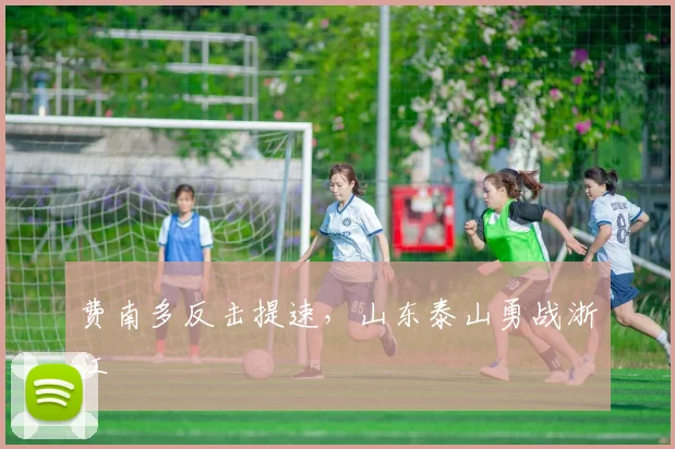 费南多反击提速，山东泰山勇战浙江